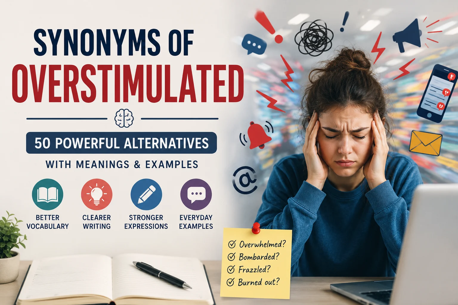 synonyms of overstimulated
