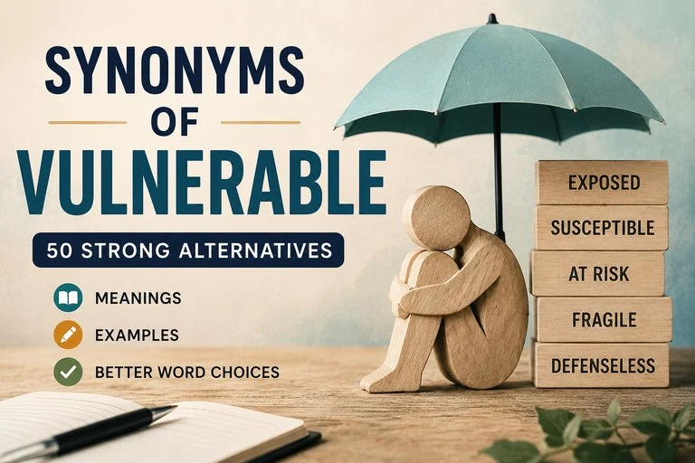synonyms of vulnerable