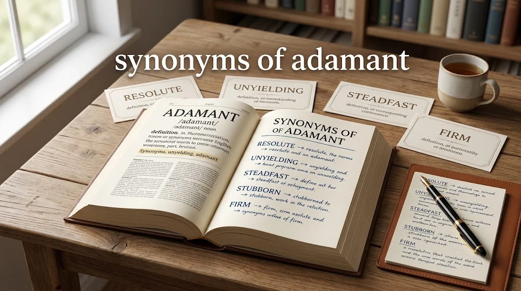 synonyms of adamant