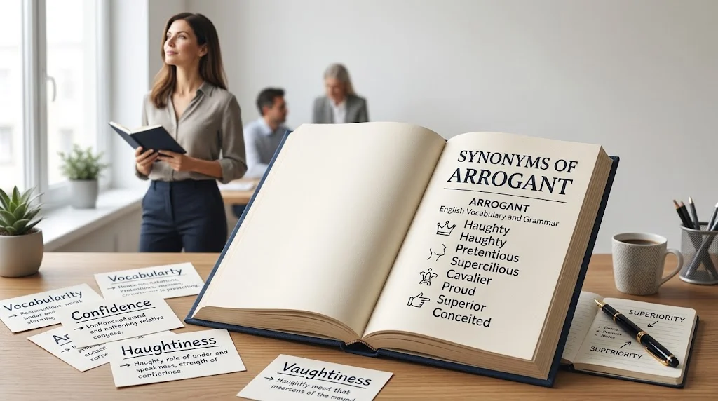 synonyms of arrogant