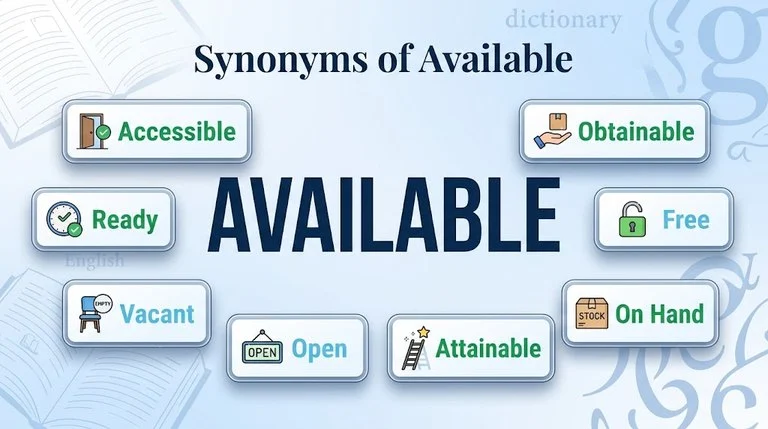 synonyms of available