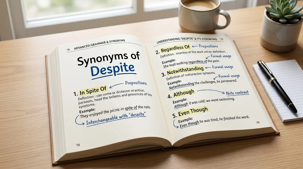 synonyms of despite