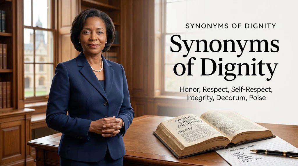 synonyms of dignity