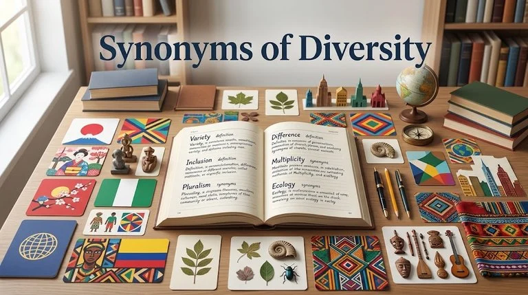 synonyms of diversity