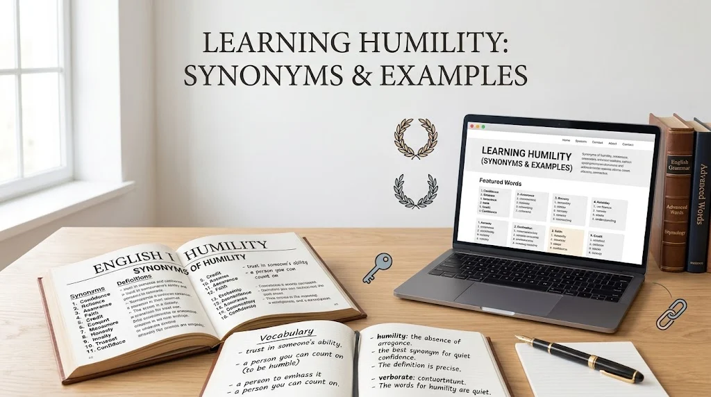 synonyms of humility