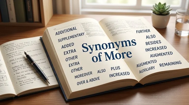 synonyms of more