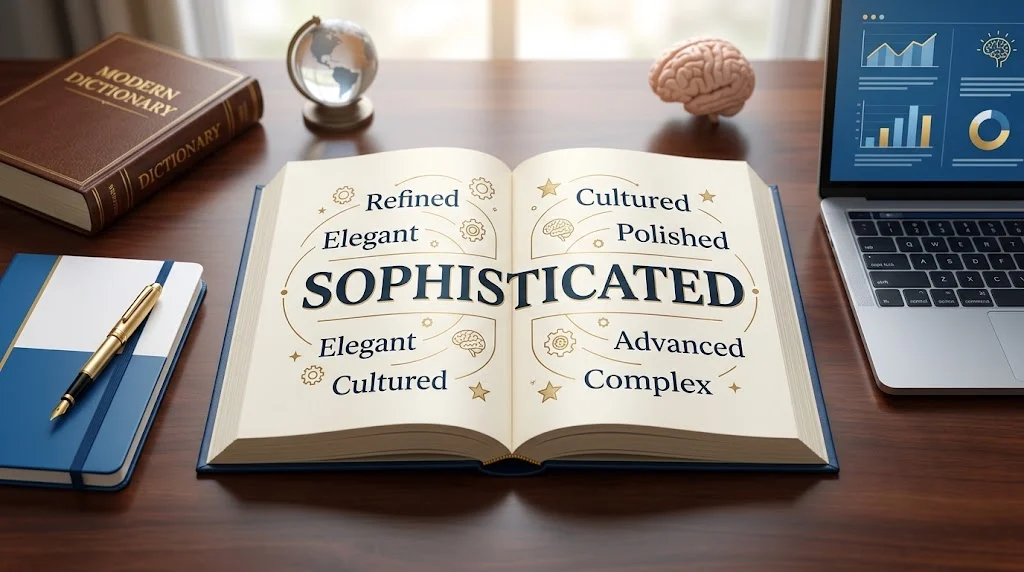 synonyms of sophisticated