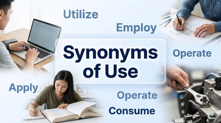 synonyms of use