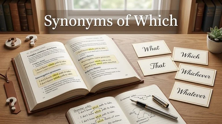 synonyms of which