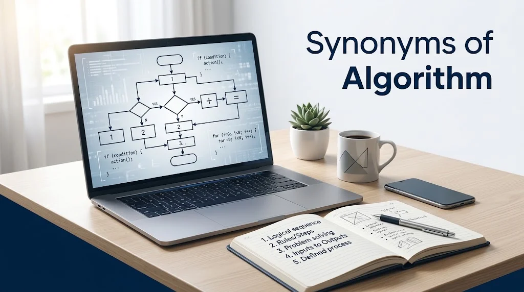 synonyms of algorithm