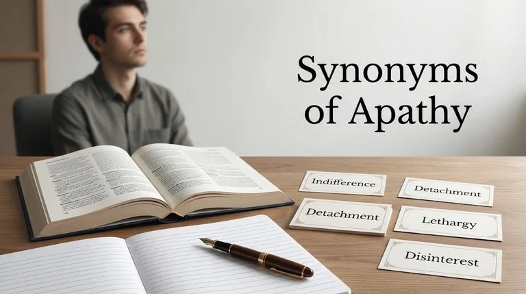 synonyms of apathy