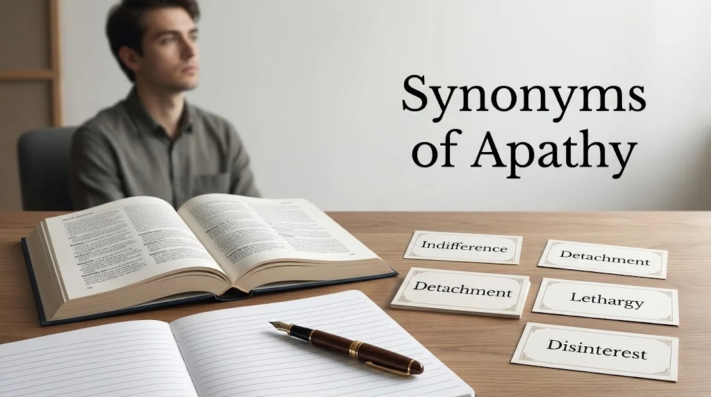synonyms of apathy
