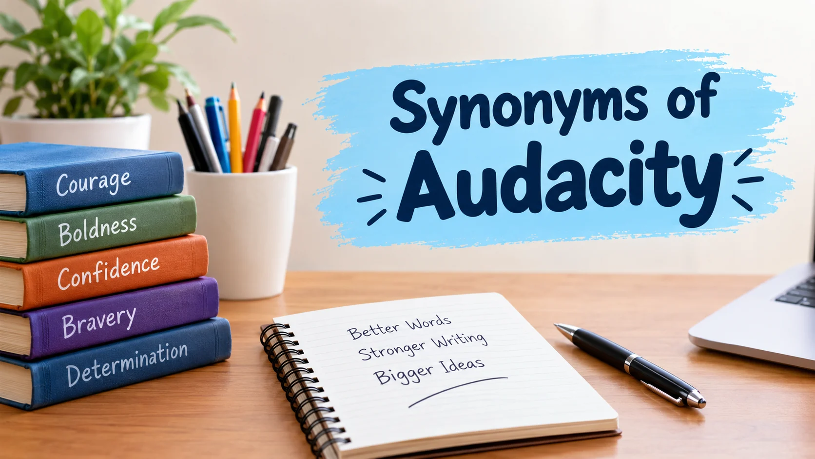 synonyms of audacity