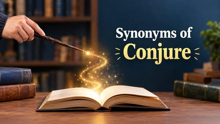 synonyms of conjure