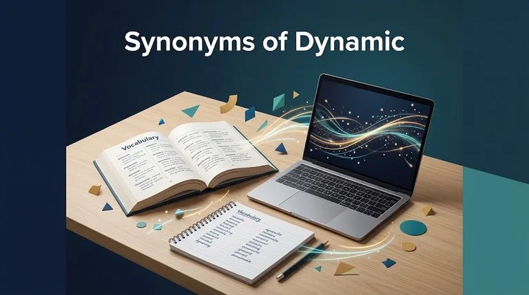 synonyms of dynamic