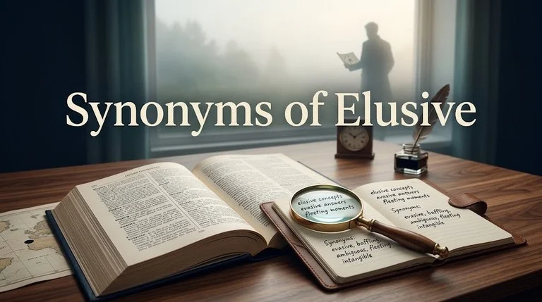 synonyms of elusive