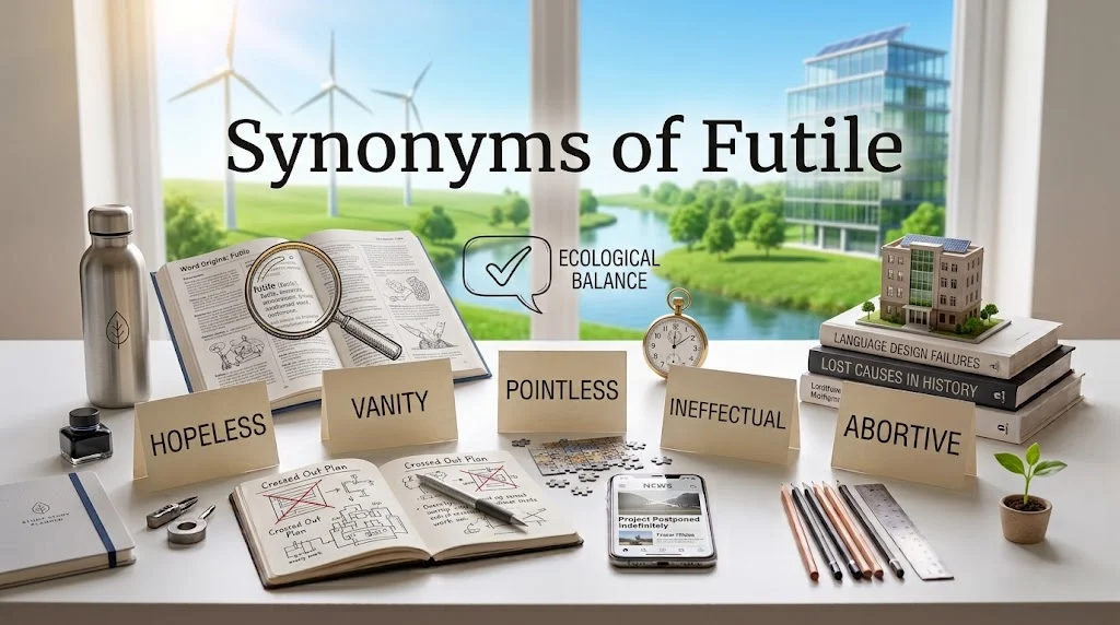 synonyms of futile