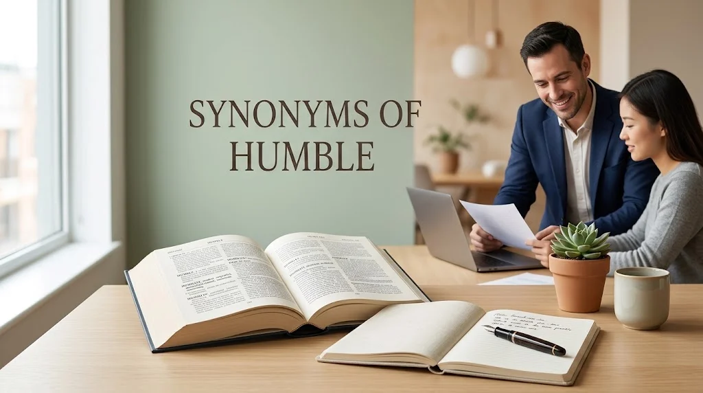 synonyms of humble