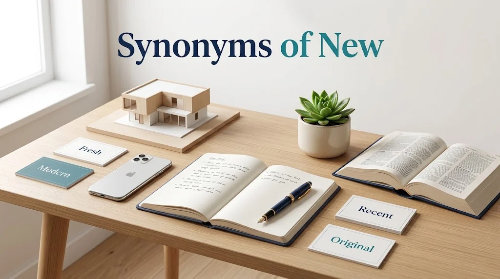 synonyms of new