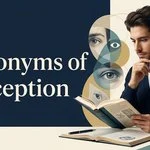 synonyms of perception