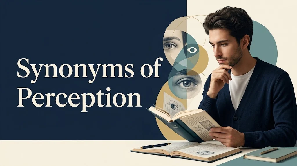 synonyms of perception