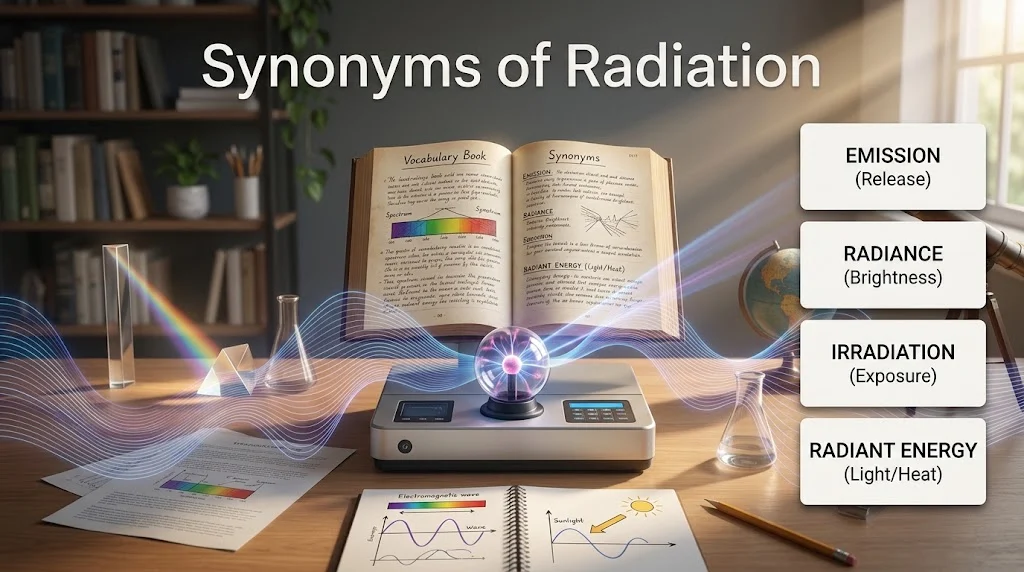 synonyms of radiation