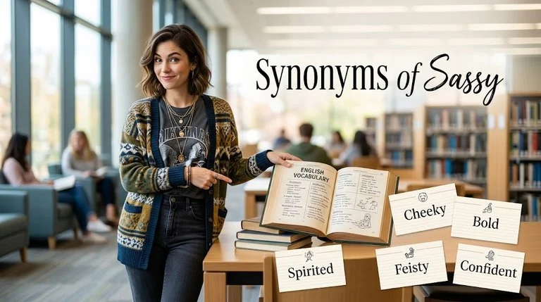 synonyms of sassy