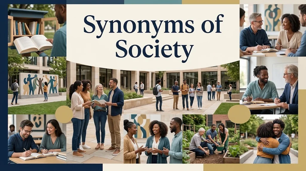 synonyms of society