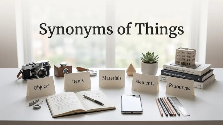 synonyms of things