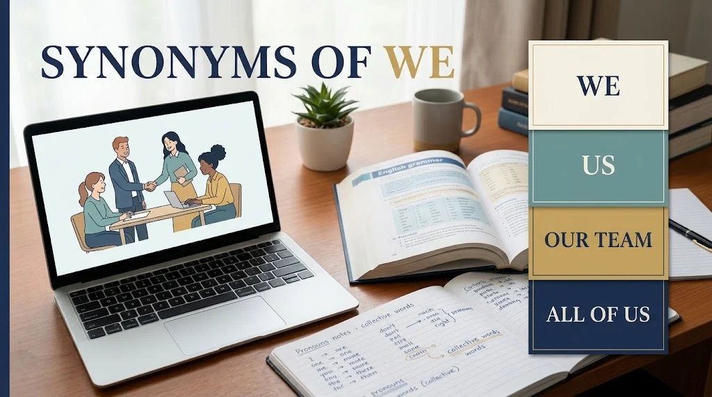 synonyms of we